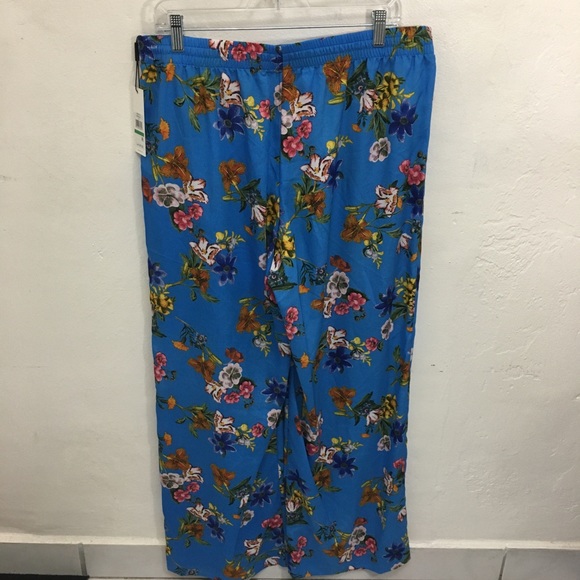 Calvin Klein Printed Wide Leg Pants size L - Picture 5 of 8